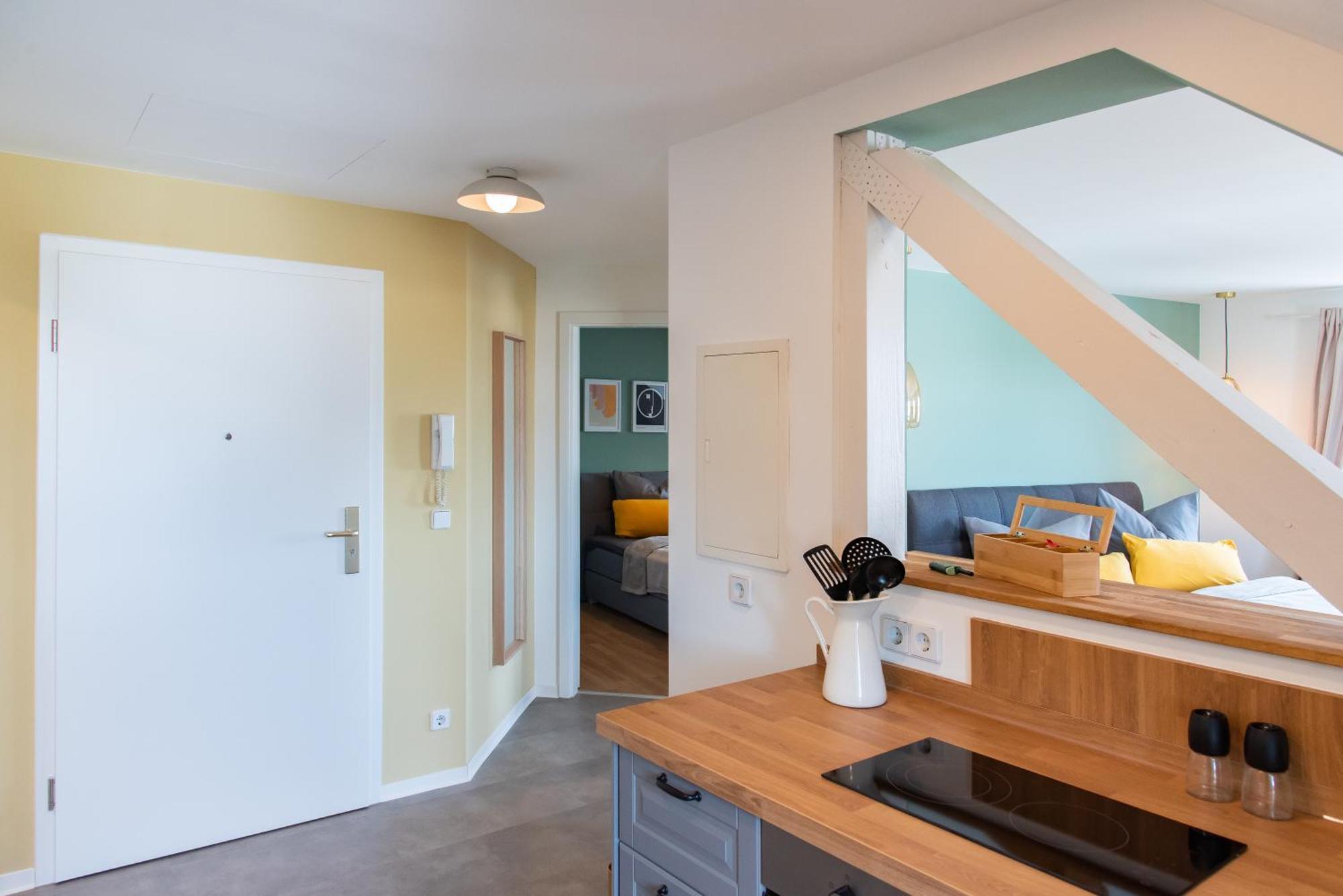 Bauhaus Apartment - Netflix, Nespresso, Zentral, Messe Chemnitz Dış mekan fotoğraf