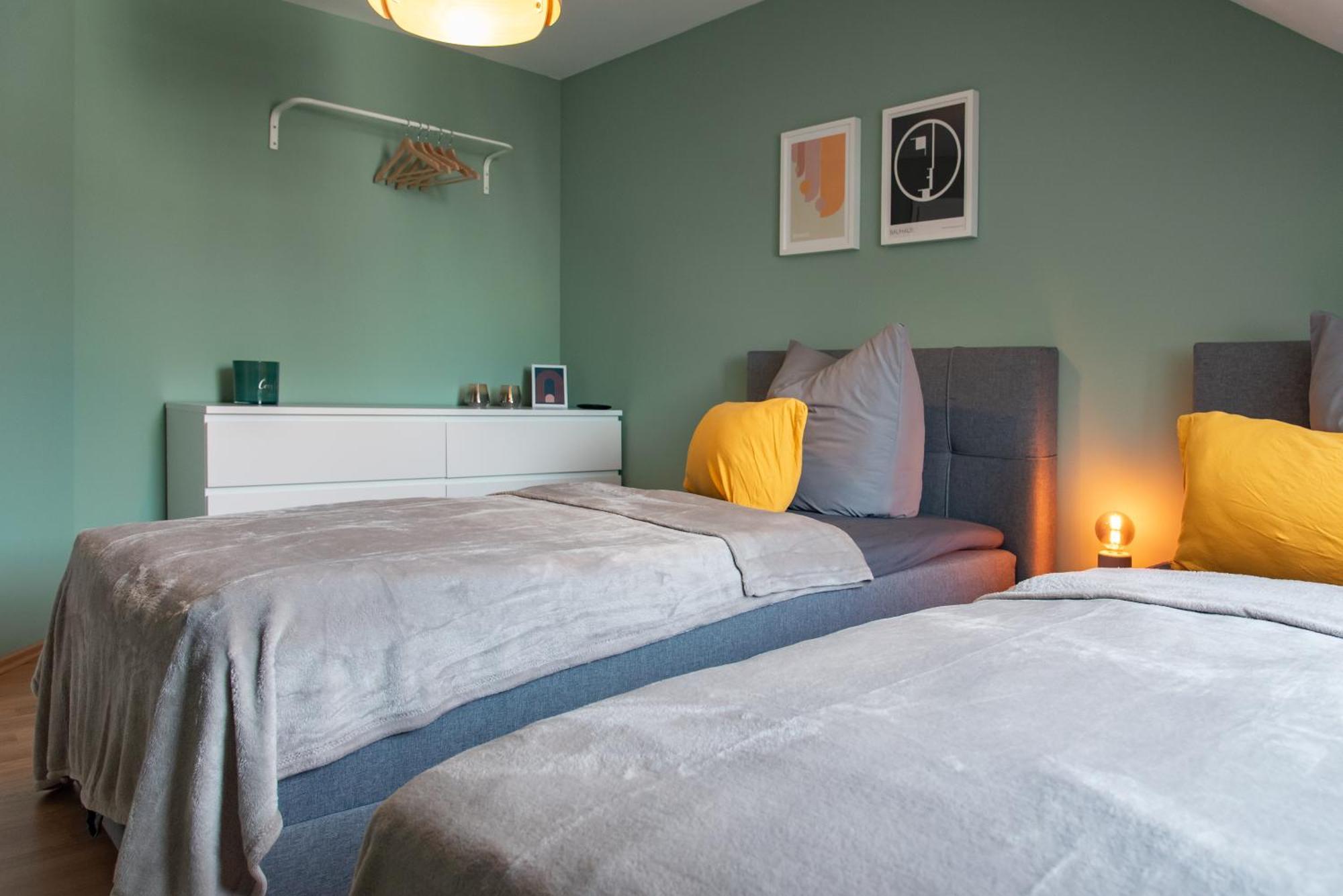 Bauhaus Apartment - Netflix, Nespresso, Zentral, Messe Chemnitz Dış mekan fotoğraf